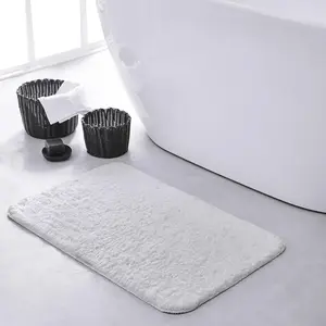 Today Tapis de Bain Teufte 80 x 50 Polyester TODAY Essential Craie pas cher