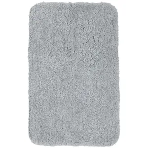 Today Tapis de Bain Teufte 80 x 50 Polyester TODAY Essential Acier pas cher