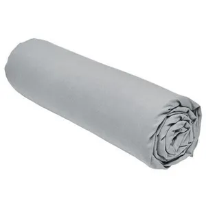 Comparateur de prix : TODAY Drap housse Essential Gris clair 140 x 200 cm Gris 2 PLACES
