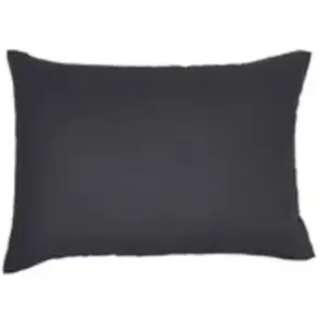 Today - Taie d'oreiller rectangle coton 50x70 cm essential coloris FusainVendu pardarty