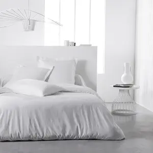 Today Housse de couette 100% coton bio 240 x 220 cm ORGANIC coloris Craie pas cher