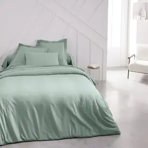 TODAY Housse de couette 100% coton bio 240 x 220 cm ORGANIC coloris Celadon pas cher