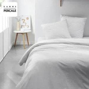 Comparateur de prix : Today Housse De Couette Macrame Prestige En Percale De Coton Craie