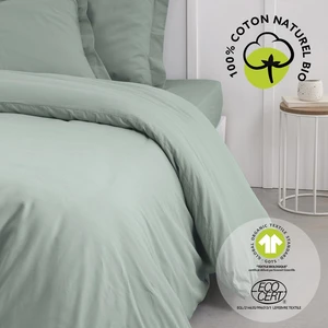 TODAY Housse de couette 100% coton bio 260 x 240 cm ORGANIC coloris Celadon pas cher