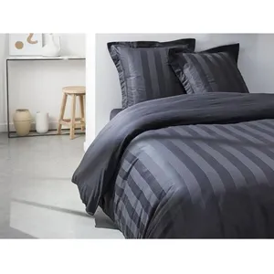 Comparateur de prix : TODAY Housse de Couette Satin Noir 240 x 260 cm 2 PLACES