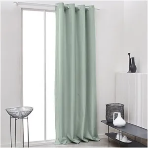 Comparateur de prix : TODAY Rideau Isolant Thermique Essential Uni - 140 x 240 cm - Céladon