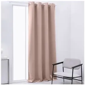 Comparateur de prix : Today Rideau Occultant Essential Uni - 140 x 240 cm - Rose des sables