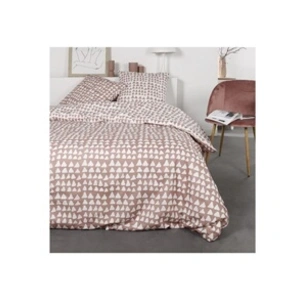 Today Housse de couette en Flanelle @1.14 Rose 260 x 240 cm pas cher