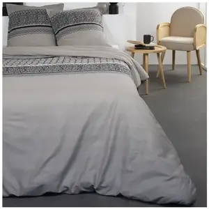 TODAY Parure De Lit Coton 2 Personnes - 200x200 Cm - Imprimé Rose Rosalie pas cher