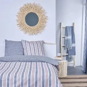 TODAY Parure de lit - Kargo - 220x240 cm - 2 personnes - coton imprimé rayé pas cher