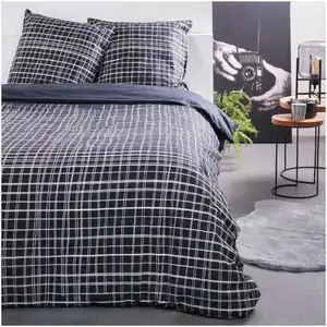 Today Housse de couette en coton 240 x 220 cm SUNSHINE 9.51 bleu pas cher