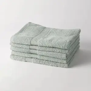 Comparateur de prix : Today Lot de 5 Draps de Bain TODAY 70x130 Coton Celadon