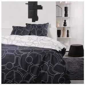 TODAY Parure de lit imprimé Graphique coton 240x220cm pas cher
