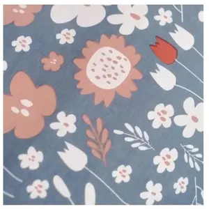 Today Housse de Couette Bleue Coton 57 Fils SUNSHINE 12.2 pas cher