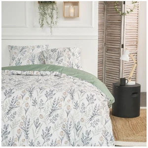 AC-DÉCO TODAY Housse de Couette 260x240 Flanelle 2.4 + 2 taies 100% Coton pas cher
