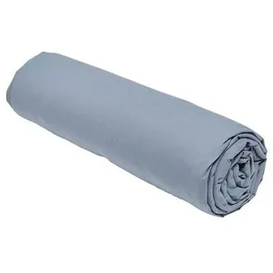 TODAY Drap housse Gris 140 x 190 cm Denim 2 PLACES