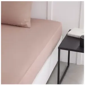 Comparateur de prix : TODAY Drap housse Essential Rose clair 90 x 190 cm 90 x 190 cm