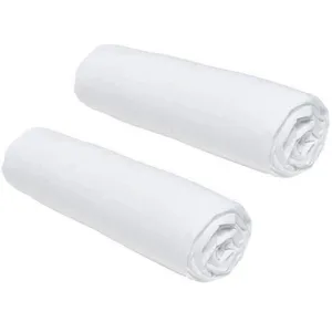 Comparateur de prix : TODAY Essential - Lot de 2 draps Housses 160x200 cm 2 Personnes 100% Coton Craie