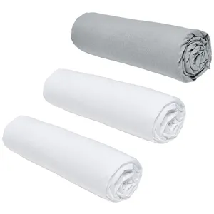 Comparateur de prix : TODAY Drap housse Essential 3 Unités Gris 140 x 190 cm 2 PLACES