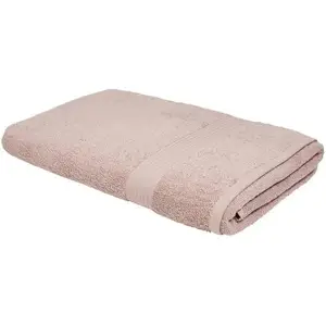 Comparateur de prix : Maxi Drap de Bain TODAY 90x150 cm 100% Coton - Rose des sables