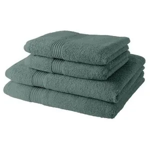Comparateur de prix : TODAY 2 Serviettes de bain 50x90 + 2 Draps de bain 70x130 cm 100% Coton - Celadon