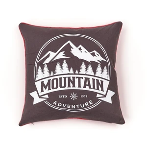3S. x Home Coussin Gris MOUNTAIN Adventure pas cher