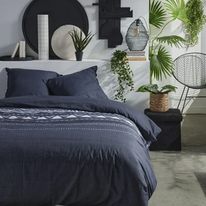 Today Housse de couette en coton 240 x 220 cm MAWIRA #3.10 gris pas cher