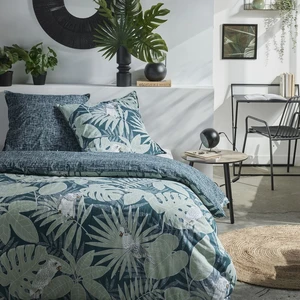 Today Housse de couette en coton 240 x 220 cm MAWIRA #3.1 bleu pas cher