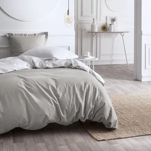 Today Parure de lit 2 personnes bicolore coton 260x240cm pas cher