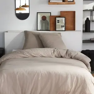 Today Parure de lit gaze de coton unie DUNE ESSENTIAL
