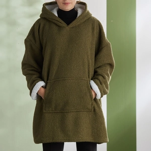 TODAY Sweat Plaid Bouclette 70/87 Polyester Matcha pas cher