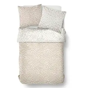 Parure de lit Housse+ 2 taies 240x220 cm DALMA pas cher
