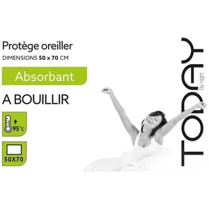 Protège oreiller absorbant TODAY - 50x70 cm - A bouillir pas cher
