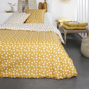 Today Parure de lit  2 personnes Coton 57 Fils Imprime Herman pas cher