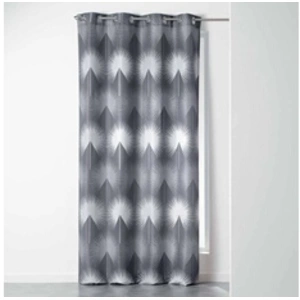 Paris Prix Rideau à oeillets "Galiane" 140x260cm Anthracite pas cher
