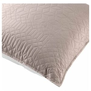 Comparateur de prix : Paris Prix Housse de coussin 45 x 45 cm microfibre bicolore cottage Lin/blanc