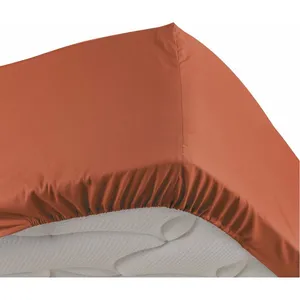 Comparateur de prix : Douceur D'intérieur - Drap housse 2 personnes 160 x 200 cm percale uni...