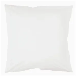 Douceur d'intérieur Taie d'oreiller coton INTIMITY 63x63 cm blanc pas cher