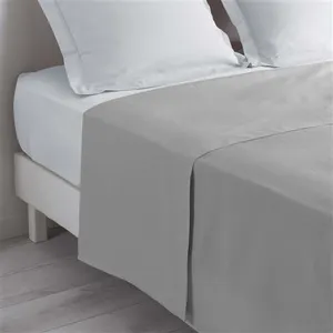 Comparateur de prix : douceur d'intérieur, Drap Plat (240 x 300 cm) Lina Galet, 100% Coton