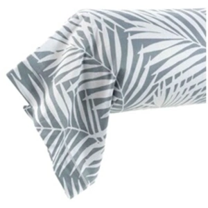douceur d'intérieur, Taie de Traversin (85 x 185 cm) Botania Sauge, 100% Coton pas cher