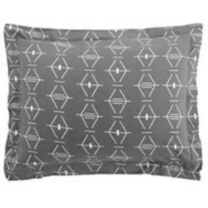 Douceur d'Intérieur Taie d'Oreiller en Coton Aristide 50x70cm Anthracite pas cher
