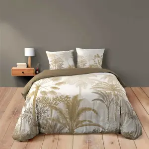 Douceur d'Intérieur Parure 3 Pièces (240 x 220 cm) Cocoty, 100% Coton pas cher