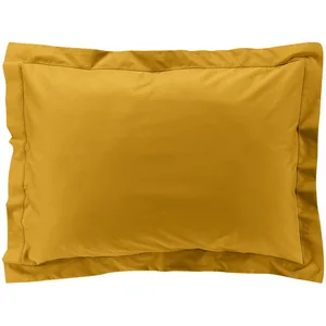 Comparateur de prix : Douceur d'Intérieur Taie d'oreiller - Percale - 50x70 cm - 100% coton - Jaune - Lavable à 30°
