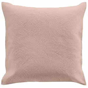 Comparateur de prix : Douceur d'Intérieur Housse de Coussin - PARIS PRIX - Romane - 60x60cm - Rose - Synthétique