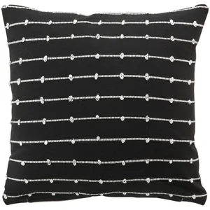 Comparateur de prix : Coussin Déco Linechic 45x45cm Noir