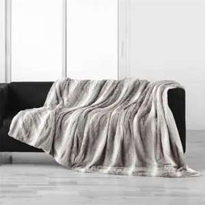 Comparateur de prix : Douceur d'Intérieur Bricoline - Couverture douce en fausse fourrure, sven, 125 x 150 cm