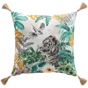 Comparateur de prix : douceur d'intérieur, Coussin Déhoussable (45 x 45 cm) Savana, Coton Imprimé