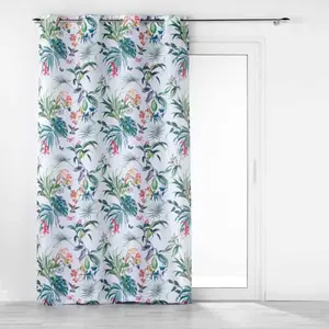 Rideau à oeillets "féerie" 140x260cm Blanc - Paris Prix pas cher