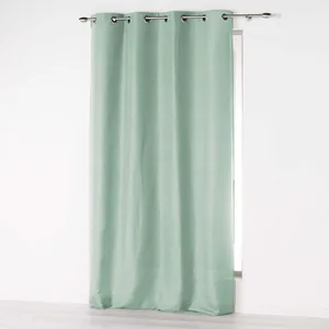 Rideau à oeillets 140 x 260 cm en microfibre unie   Absolu Sauge pas cher