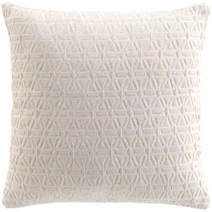 Douceur d'intérieur - Coussin Déhoussable (45 x 45 cm) Milano Naturel,...